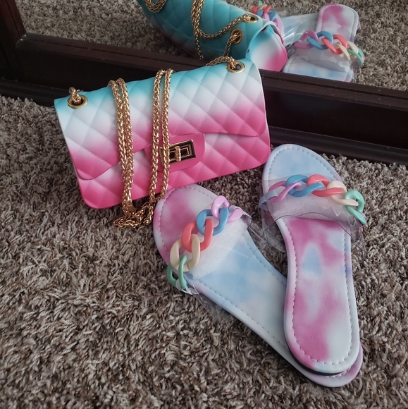 Jelly Purse and Shoe Combo NWOT - Picture 2 of 3